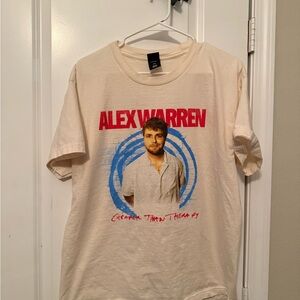 Alex Warren Graphic T-Shirt - Cream